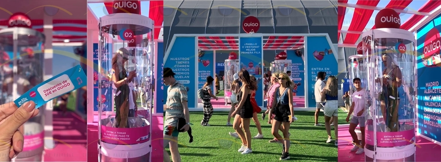 cabina de aire única en España, cabina de aire para festivales